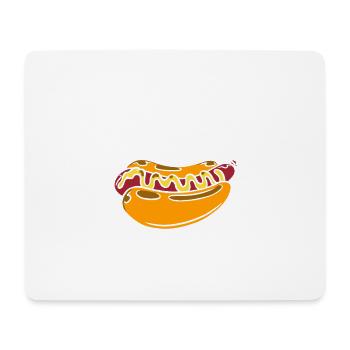 Hot Diggity Dog - Mousepad (Querformat) - Weiß - Vorne