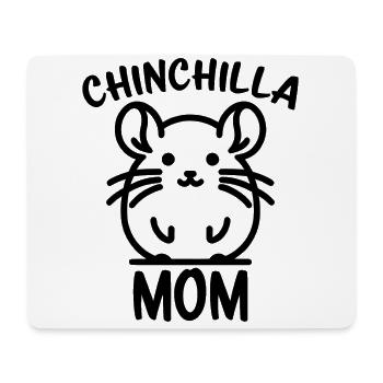 Chinchilla disant maman drôle Chinchilla cadeau - Tapis de souris (format paysage) - blanc - Devant