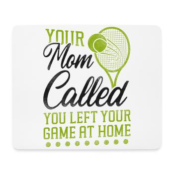 Funny Tennis Player Racket Your - Mouse Pad (horizontal) - white - Front