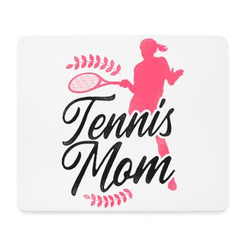Funny Tennis Player Racket Mom - Mousepad (Querformat) - Weiß - Vorne