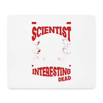 médecin légiste Je vous trouverais plus intéressant, - Tapis de souris (format paysage) - blanc - Devant