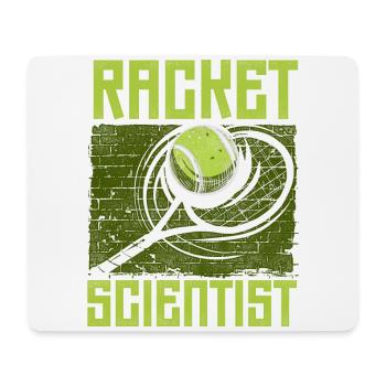 Funny Tennis Player Racket Pun - Mousepad (Querformat) - Weiß - Vorne