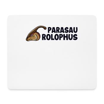 Parasaurolophini Dinosaur Hadrosauridae - Mouse Pad (horizontal) - white - Front