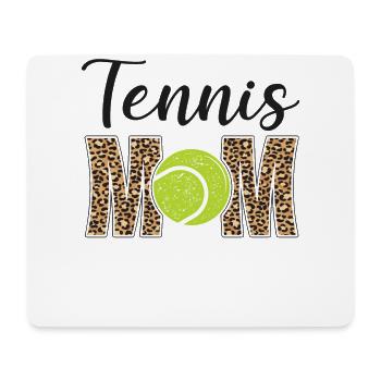Funny Tennis Player Racket Mom - Mousepad (Querformat) - Weiß - Vorne
