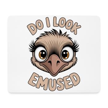 Emu Saying Australia Emus Funny Emu Gift - Mouse Pad (horizontal) - white - Front
