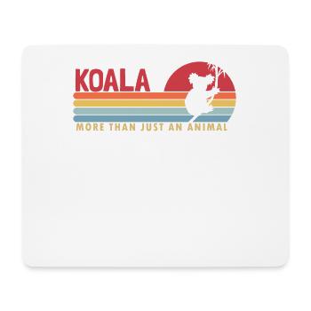 Koala more than an Animal Koalabear Eucalyptus - Mouse Pad (horizontal) - white - Front