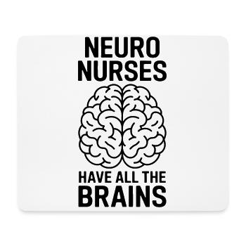 Neuro Nurse Nurse Neurology Gift - Mouse Pad (horizontal) - white - Front