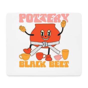 Pottery Ceramics Artist Pottery - Mouse Pad (horizontal) - white - Front