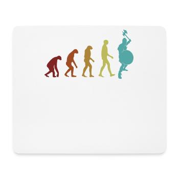 LARP Evolution LARPing Rüstung Waffen Charakter - Mousepad (Querformat) - Weiß - Vorne