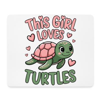 Schildkröte Spruch Lustiges Schildkröten Geschenk - Mousepad (Querformat) - Weiß - Vorne