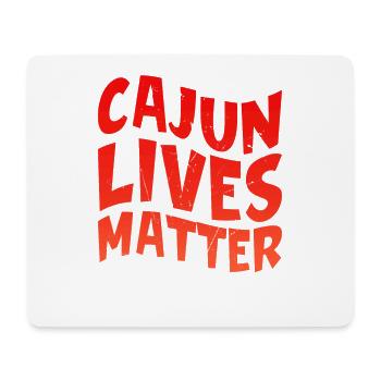 Cajun lives are important - Mouse Pad (horizontal) - white - Front