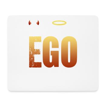 Es Über-ich Ego - Mousepad (Querformat) - Weiß - Vorne