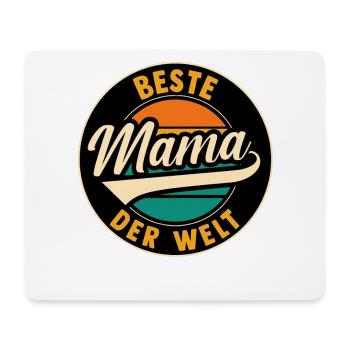 Beste Mama Der Welt - Mousepad (Querformat) - Weiß - Vorne
