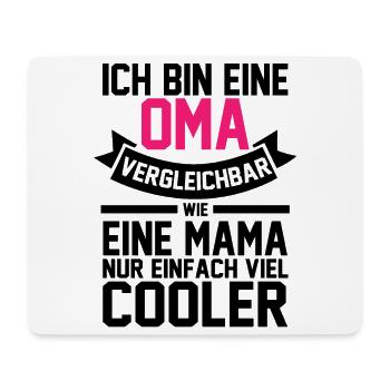Großmutter Oma - Mousepad (Querformat) - Weiß - Vorne