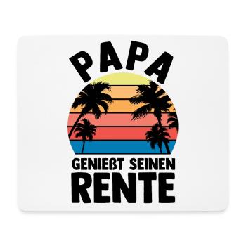 Vacances Vacancier Père Papa - Tapis de souris (format paysage) - blanc - Devant