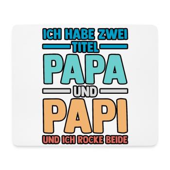 Vater Stiefvater Vatertag Papa - Mousepad (Querformat) - Weiß - Vorne