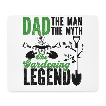 Plant Lover Gardening Dad Dad The - Mouse Pad (horizontal) - white - Front