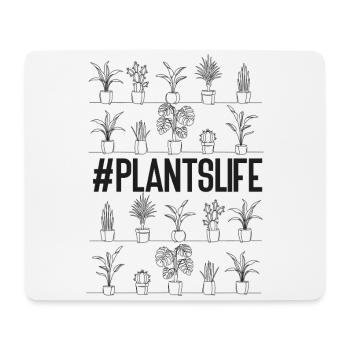 Plant Lover Gardening #Plantslife - Mousepad (Querformat) - Weiß - Vorne