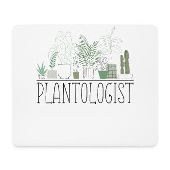 Amoureux des plantes Jardinier Planologue - Tapis de souris (format paysage) - blanc - Devant