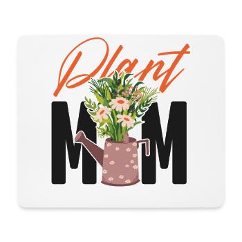 Amoureux des plantes Jardinage Plante Maman - Tapis de souris (format paysage) - blanc - Devant