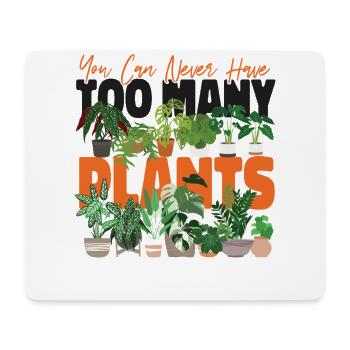Amateur de plantes jardinage vous pouvez - Tapis de souris (format paysage) - blanc - Devant