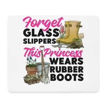 Plant Lover Gardening Girl Female - Mousepad (Querformat) - Weiß - Vorne