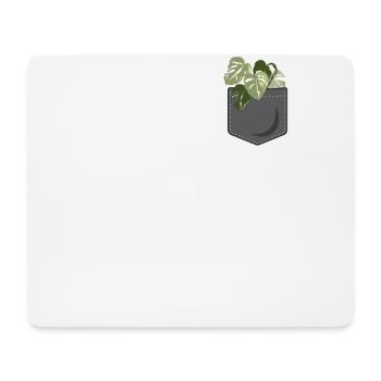Plant Lover Gardening Pocket - Mouse Pad (horizontal) - white - Front