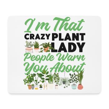 Plant Lover Gardening I'm That - Mousepad (Querformat) - Weiß - Vorne