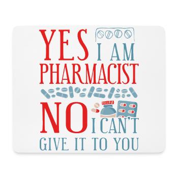 Technicien en pharmacie - Tapis de souris (format paysage) - blanc - Devant