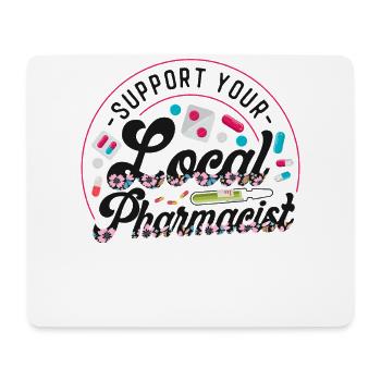 Pharmacy Tech Technician - Mousepad (Querformat) - Weiß - Vorne