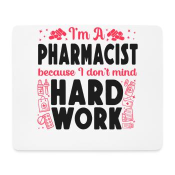 Pharmacy Tech Technician - Mouse Pad (horizontal) - white - Front