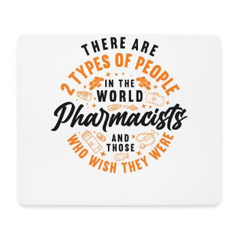 Pharmacy Tech Technician - Mouse Pad (horizontal) - white - Front