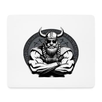VA-THOR WIKINGER Vater Papa Viking Vatertag - Mousepad (Querformat) - Weiß - Vorne