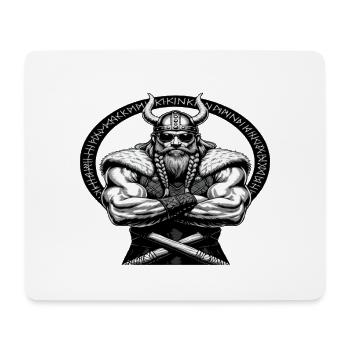 VA-THOR WIKINGER Vater Papa Viking Vatertag - Mousepad (Querformat) - Weiß - Vorne