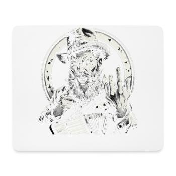 Grantler Grantig Bairischen Dialekten Bayern - Mousepad (Querformat) - Weiß - Vorne