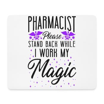 Technicien en pharmacie - Tapis de souris (format paysage) - blanc - Devant