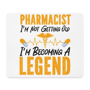 Pharmacy Tech Technician - Mouse Pad (horizontal) - white - Front