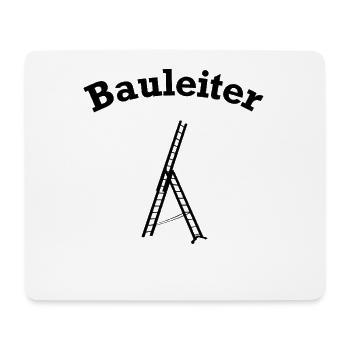 Bauleiter Baustelle Baustellen lustig - Mousepad (Querformat) - Weiß - Vorne