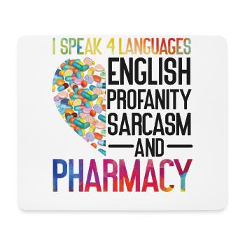 Pharmacy Tech Technician - Mousepad (Querformat) - Weiß - Vorne