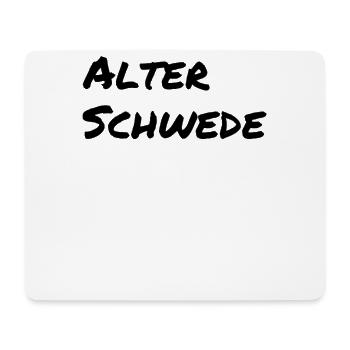Alter Schwede - Lustiger Spruch - Funny - Mousepad (Querformat) - Weiß - Vorne