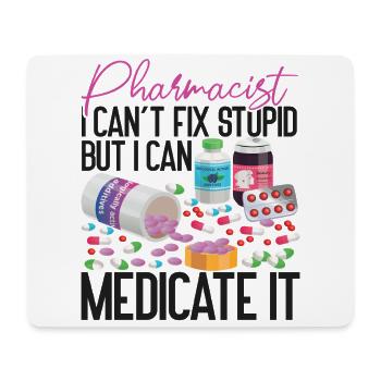 Pharmacy Tech Technician - Mouse Pad (horizontal) - white - Front