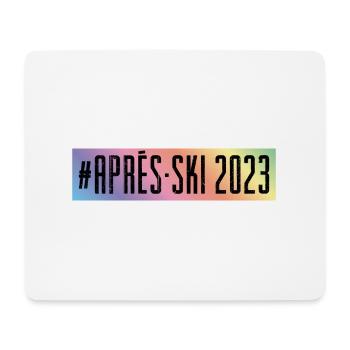 Après-Ski 2023 - Mouse Pad (horizontal) - white - Front