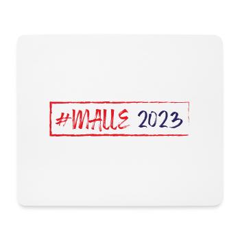 Malle 2023 - Mouse Pad (horizontal) - white - Front