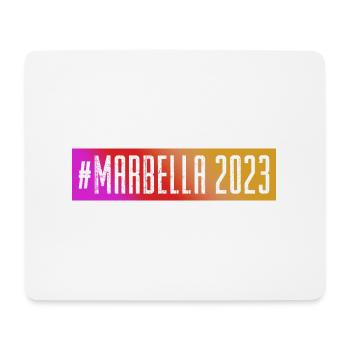 Marbella 2023 - Mouse Pad (horizontal) - white - Front