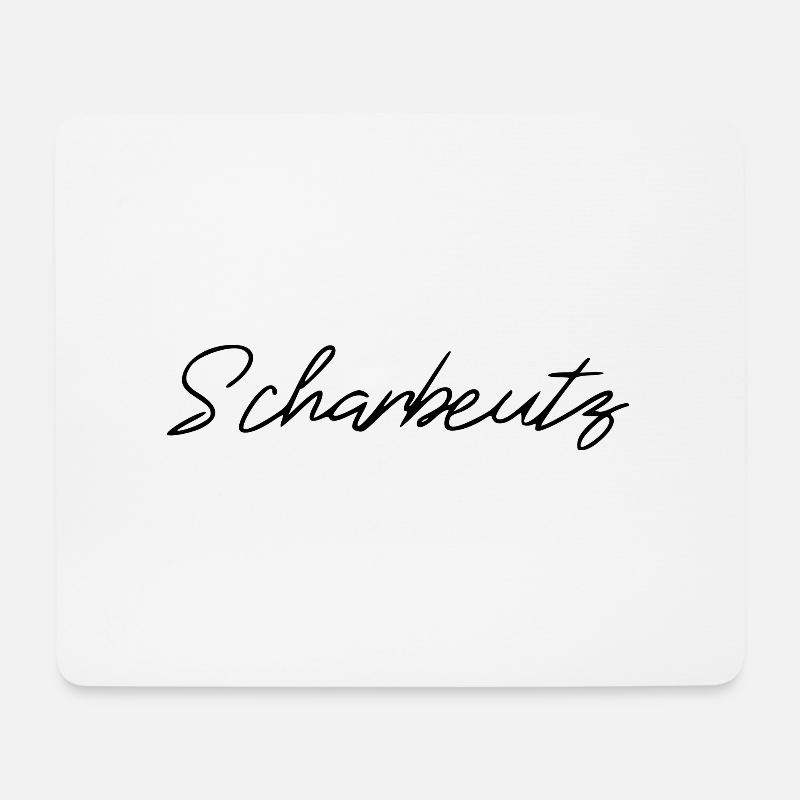 Scharbeutz - Mousepad (Querformat) - Weiß