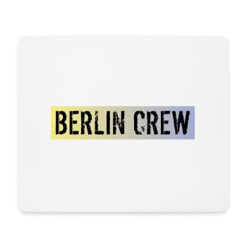 Berlin Crew - Mousepad (Querformat) - Weiß - Vorne