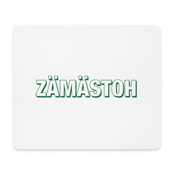 ZAEMAESTOH Football Saying - Mouse Pad (horizontal) - white - Front
