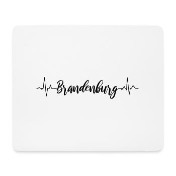 EKG Brandenburg - Mousepad (Querformat) - Weiß - Vorne