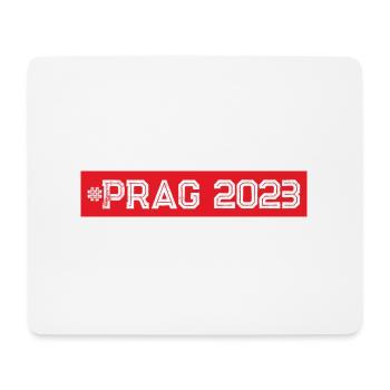 Prag 2023 - Mousepad (Querformat) - Weiß - Vorne