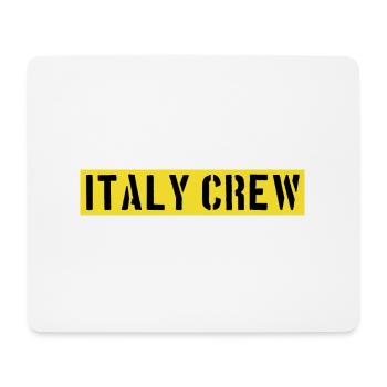 Italy Crew - Mouse Pad (horizontal) - white - Front